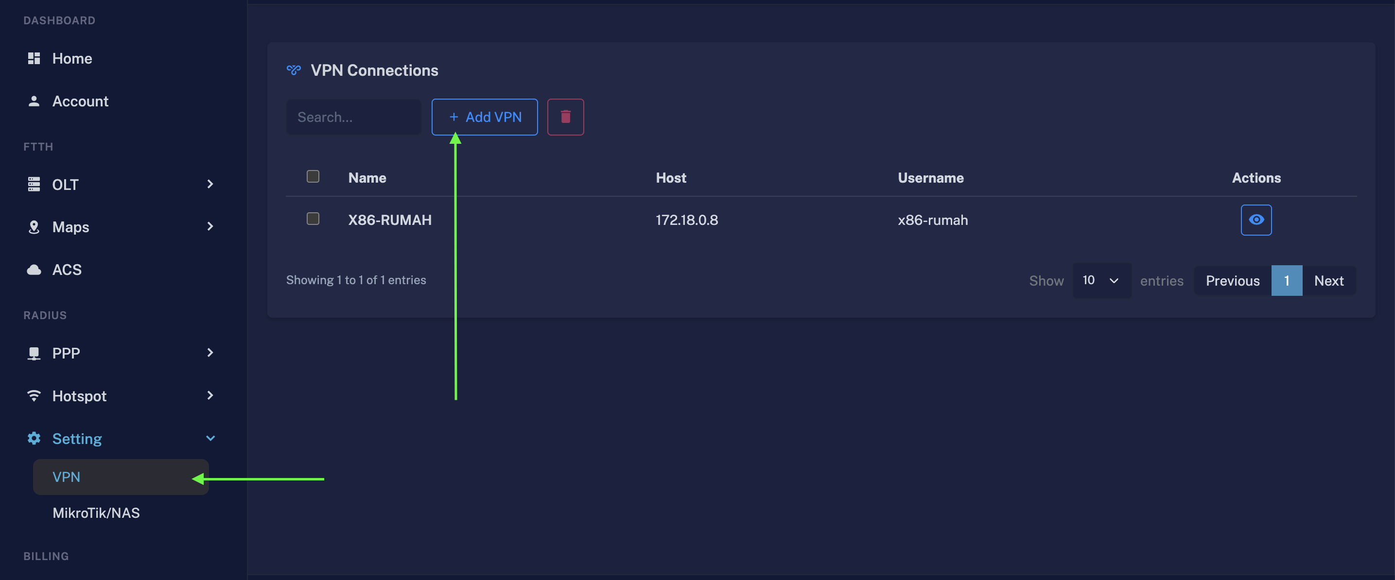 Daftar VPN Mikrotik